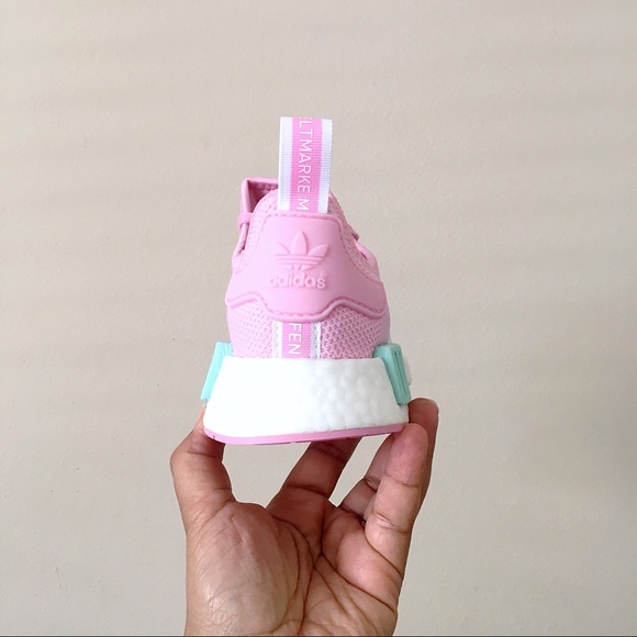 Adidas NMD R1 Pink Mint - Picture 7 of 8